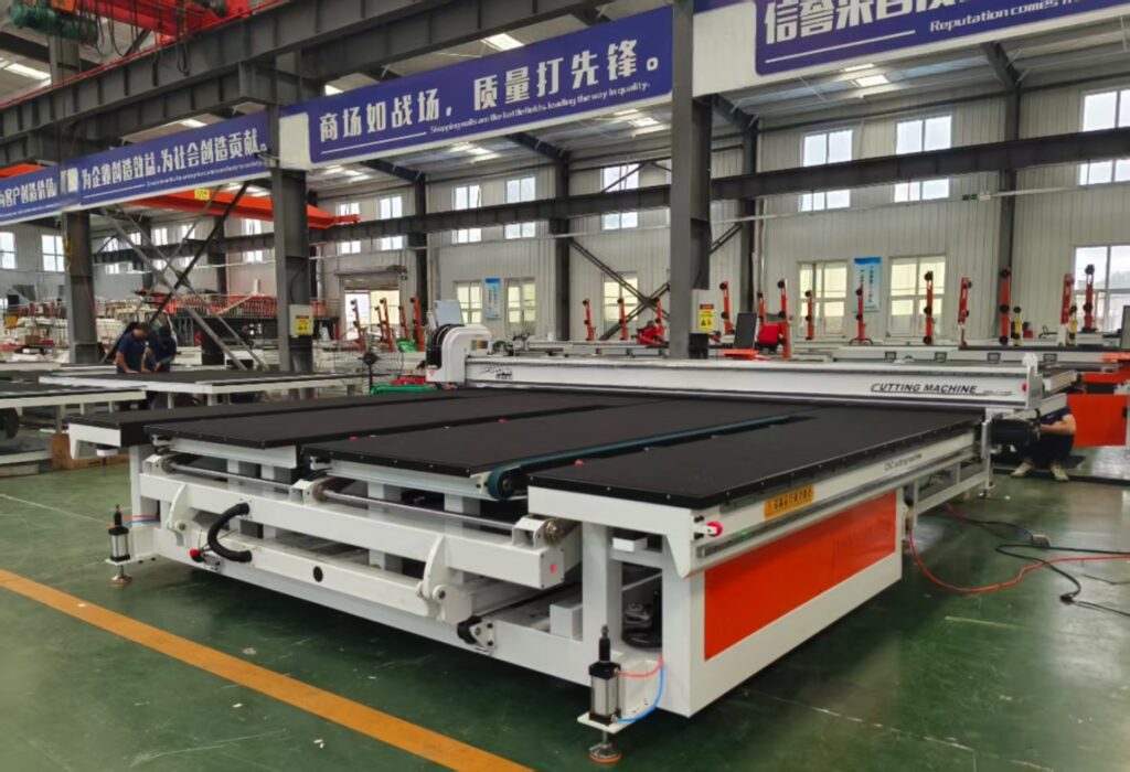 The overall appearance of the cutting machine