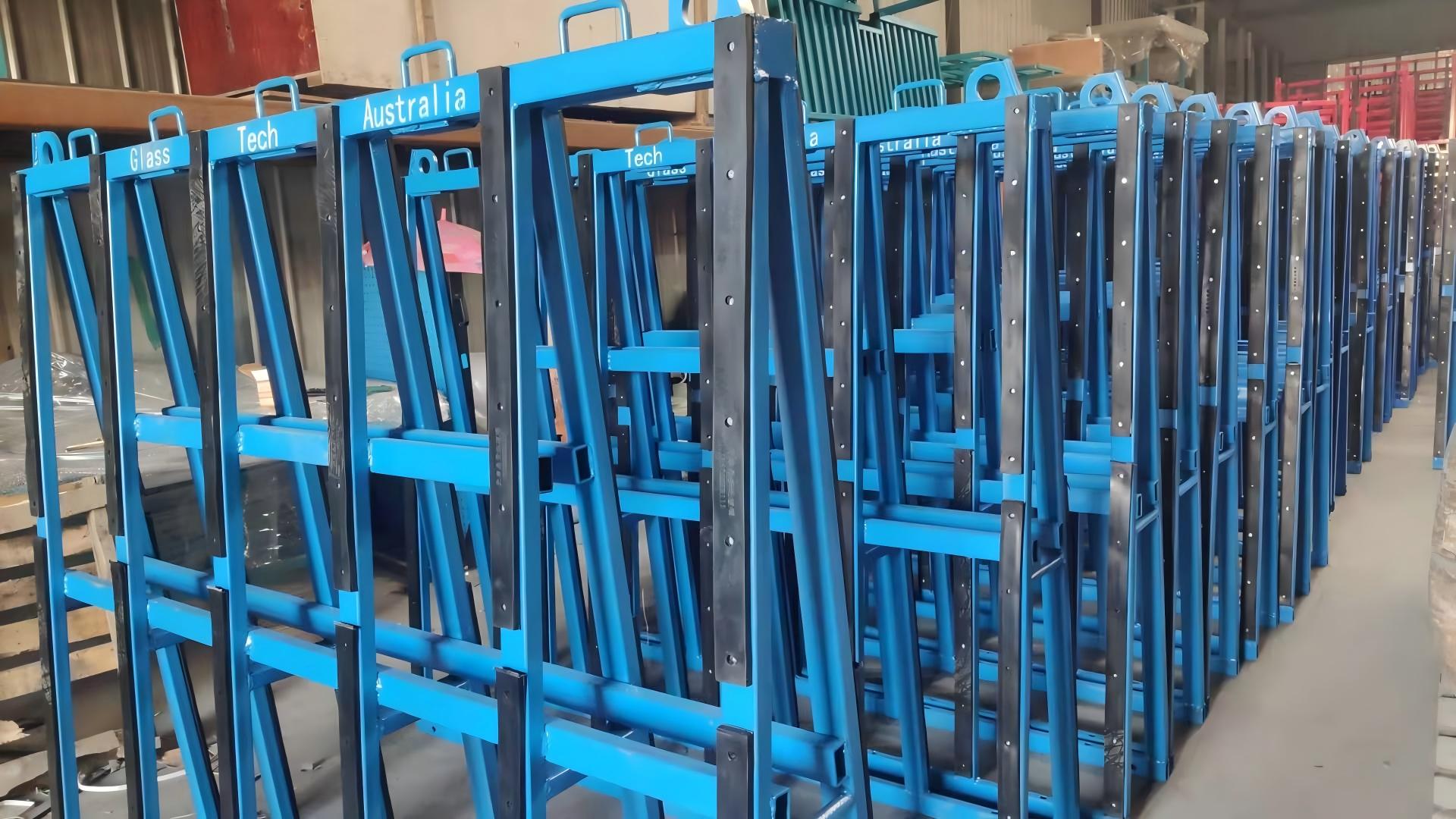 L Shape Glass Rack Guide - Enoble Glass