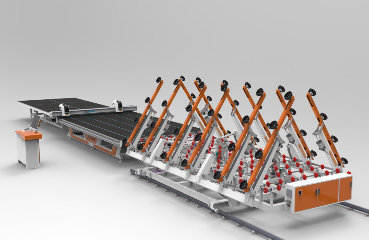 glass cutting line