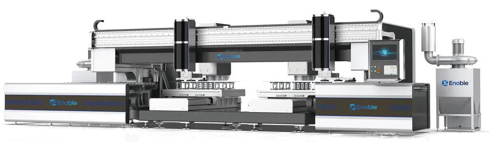 Dry Glass CNC Machining Center