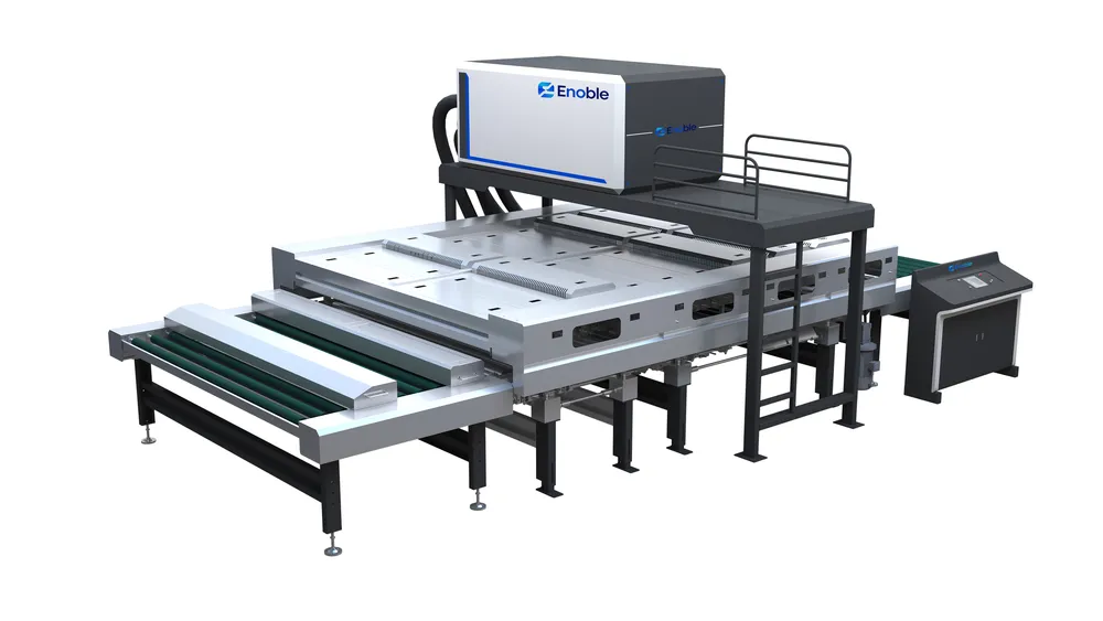 Horizontal Glass Washing Machine