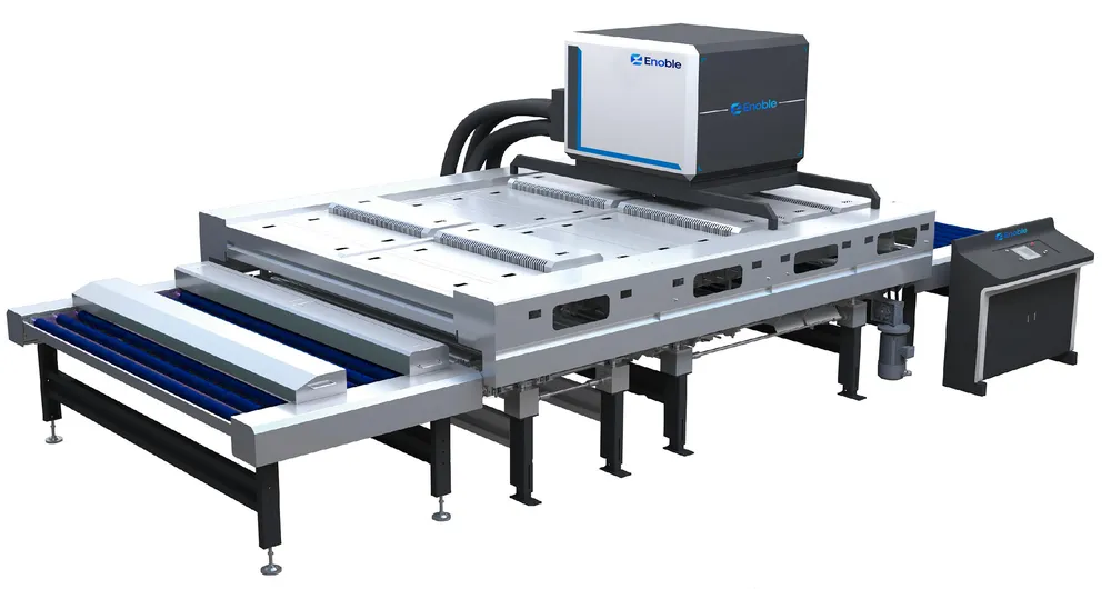 Horizontal Glass Washing Machine