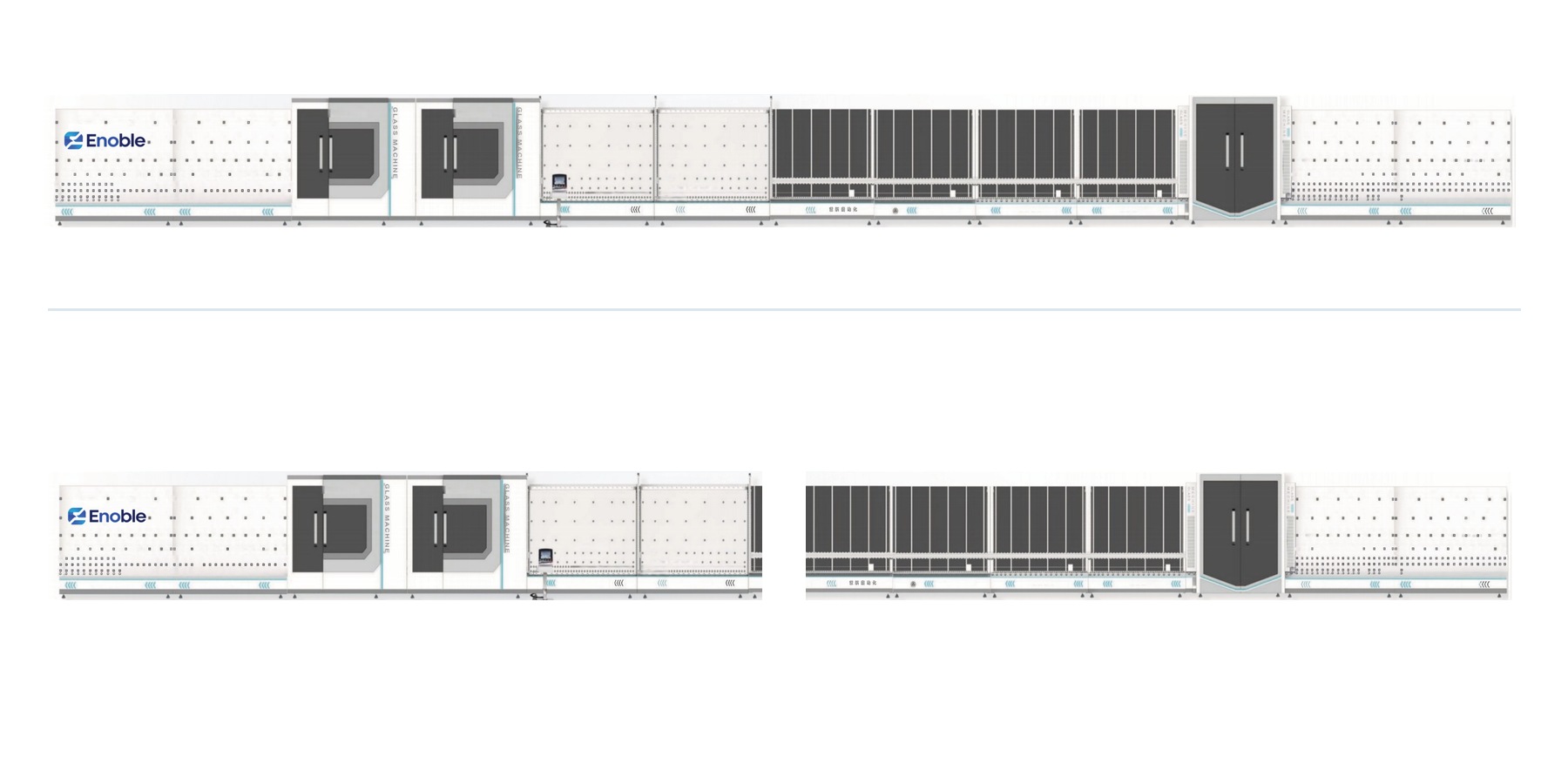 Enoble 3060 fully automatic insulating glass production line catalog view