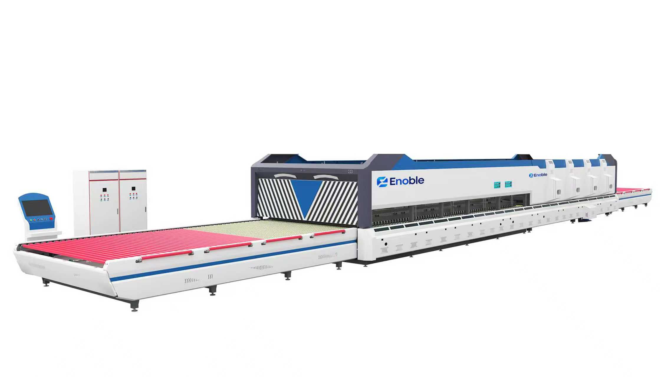 Enoble SC-E-2436 forced-convection tempering furnace configuration