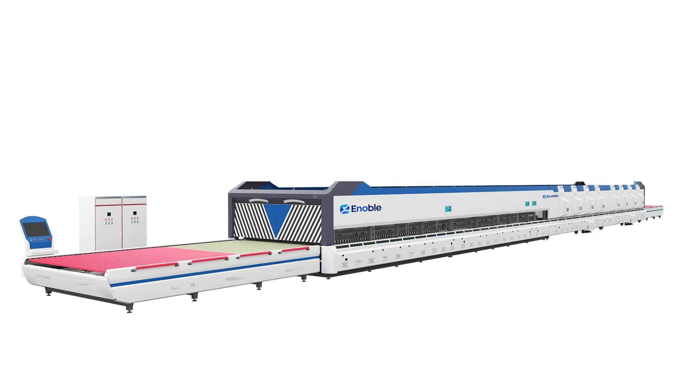 Enoble SC-E-2436 horizontal forced-convection glass tempering furnace